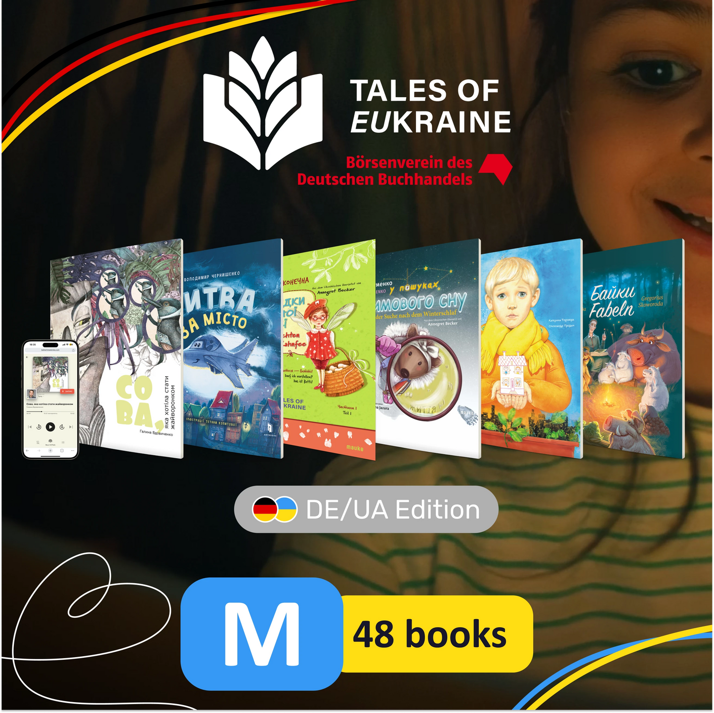 Tales of EUkraine | Ukrainisch-Deutsche Zweisprachige Kinderbilderbücher (Set: 6 Titel, 24 Bücher)