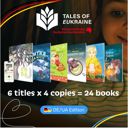 Tales of EUkraine | Ukrainisch-Deutsche Zweisprachige Kinderbilderbücher (Set: 6 Titel, 24 Bücher)